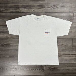 Vintage Y2K Michigan 400 Nascar Pocket T Shirt